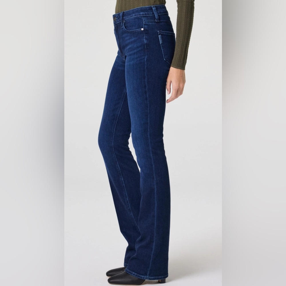 PAIGE Dark Blue Women's Boot Cut Jeans (EUC ) - Picture 8 of 13